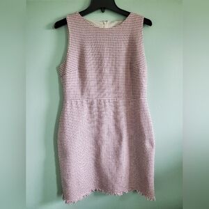 Elegant Pink Sleeveless Dress